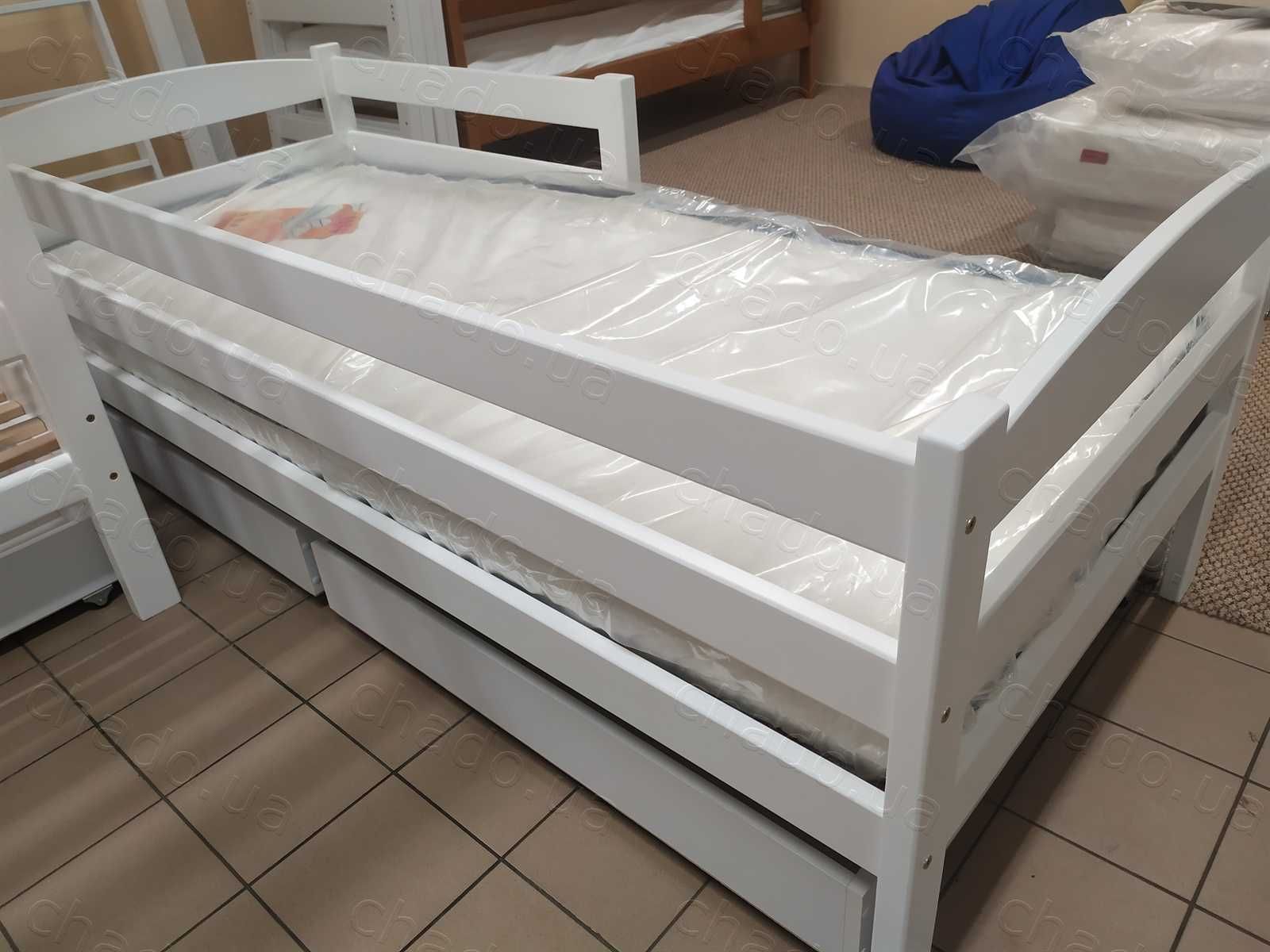 Дитяче Ліжко з дерева БУК | Кроватка с бортиком ! Кровать для ребенка!
