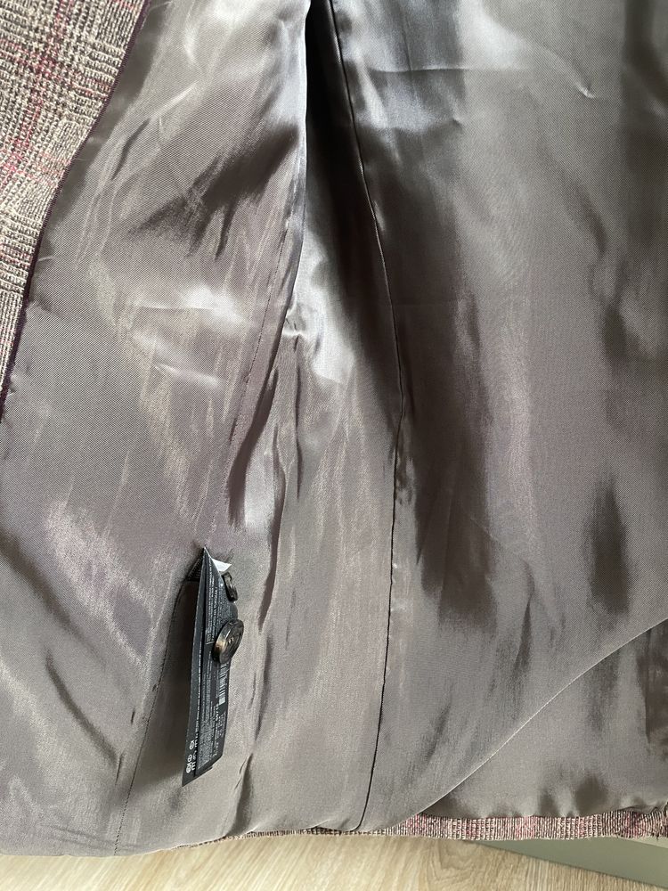 Mango NOWA marynarka żakiet oversize boyfriend wełna wełniany / 34 XD