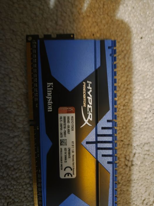 Pamięć RAM DDR3 HyperX Predator 8GB 2400MHz CL11 HX324C11T2K2/8 TESTOW