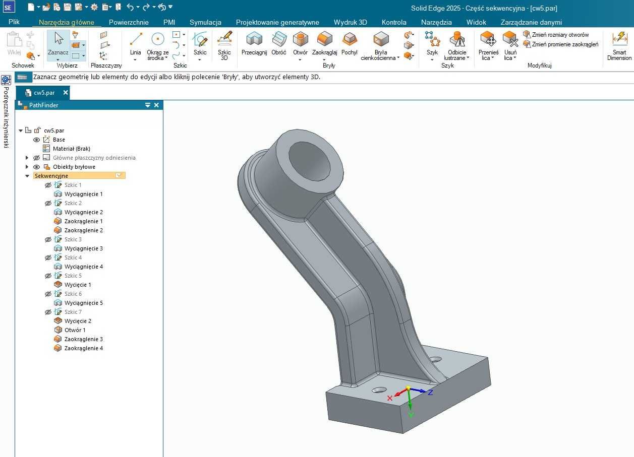 CAD | Solidworks | Solid Edge | Rysunek techniczny
