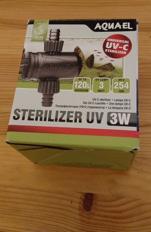 Sterylizator UV Aquael 3w