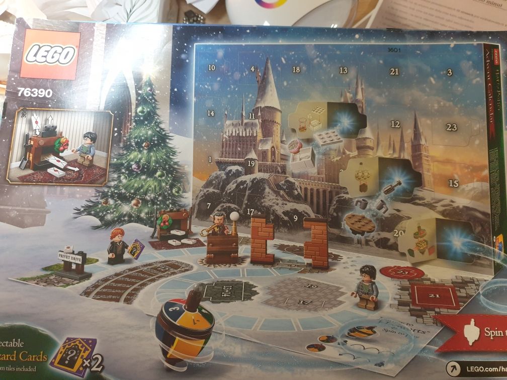 Lego 76390 kalendarz adwentowy pudełko Harry Potter