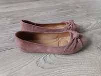 Baleriny buty różowe