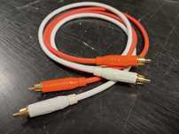 Kabel RCA Interkonekt cinch stereo Amphenol AUDIO ACPR czincze 2x 1,5m