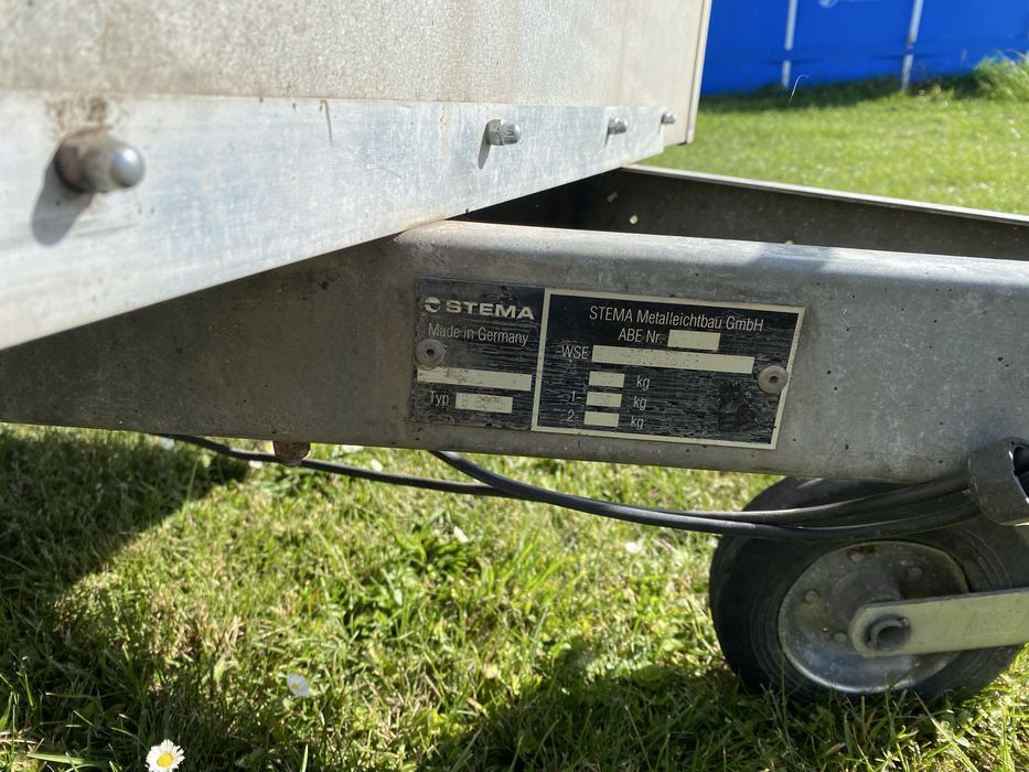 Przyczepka lekka Stema sh 2006 rok 750kg.210x110 wymiary