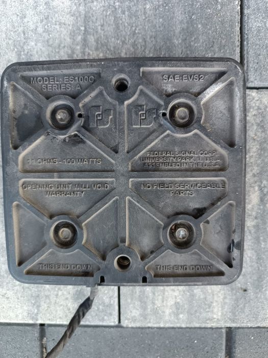 Głośnik Federal ES100C syrena straż ambulans