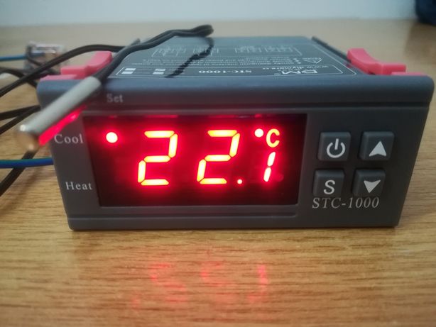 Controlador/termostato temperatura digital