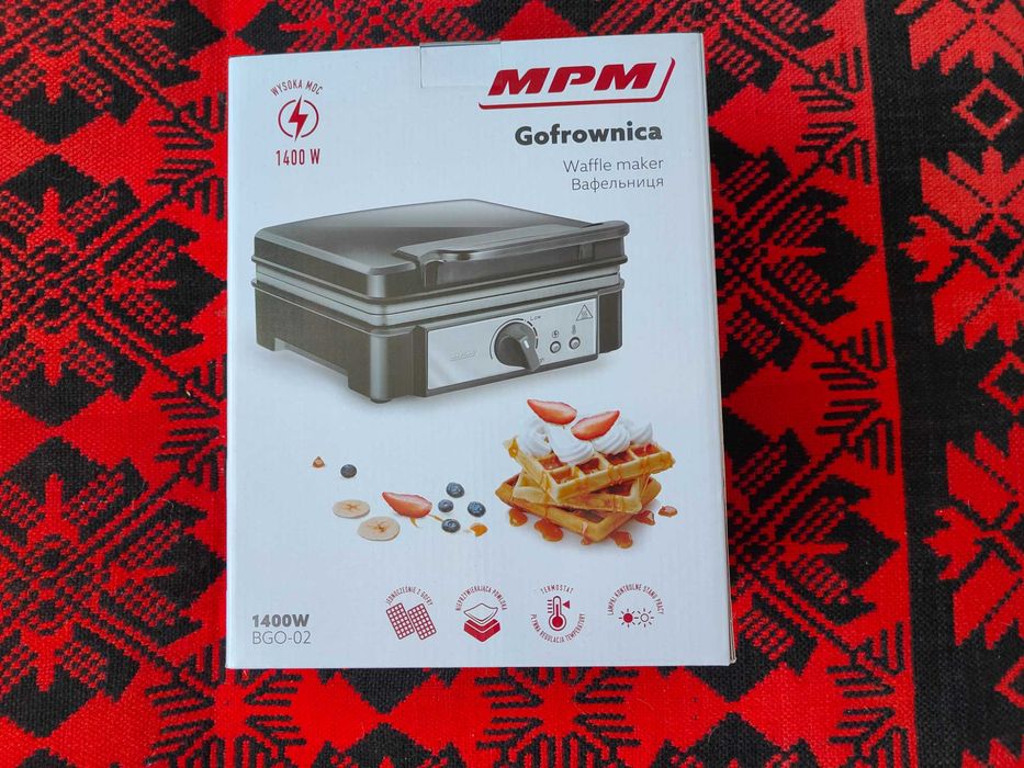 Gofrownica MPM 1400 W - wzór 07