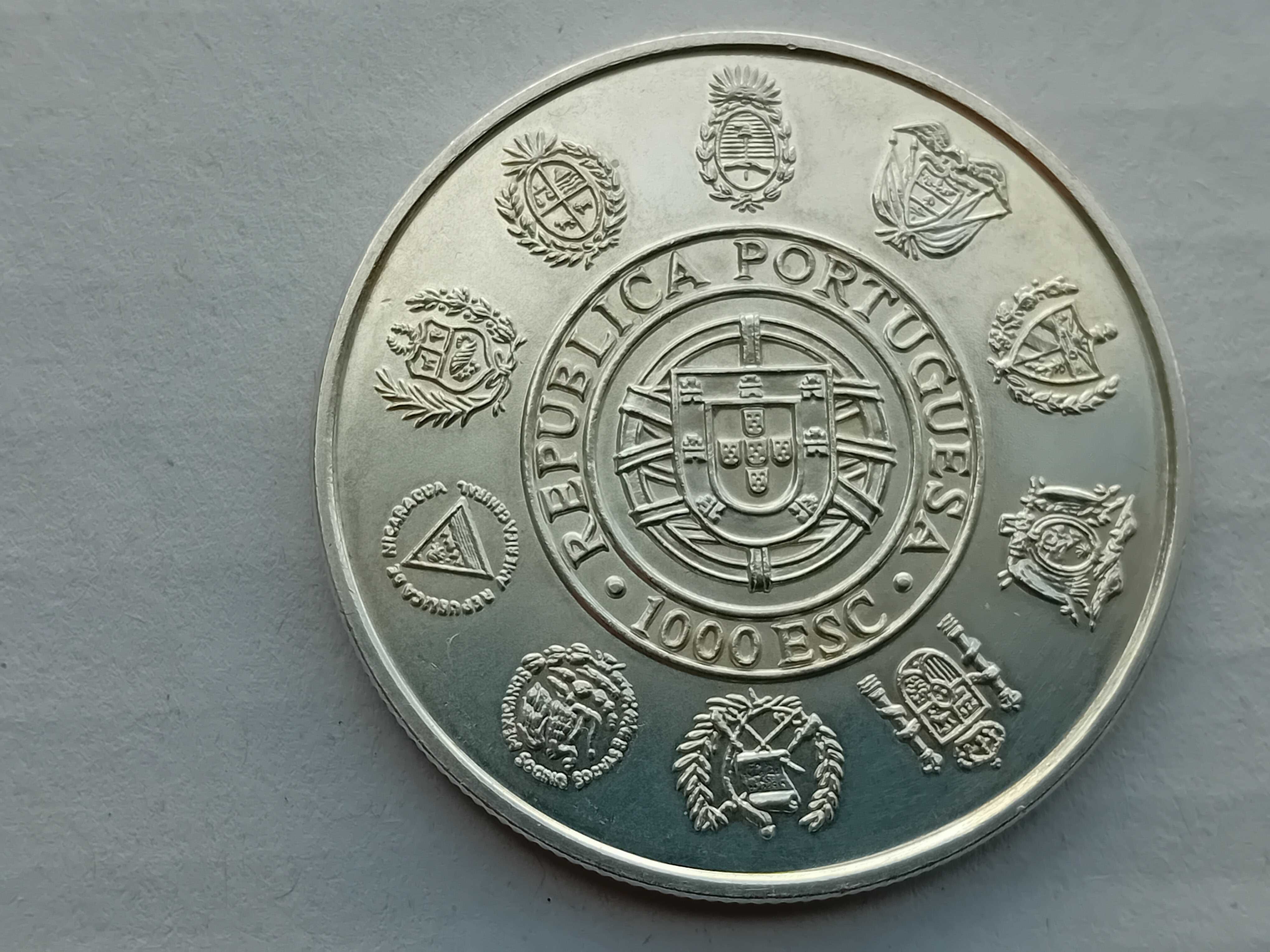 moeda 1000$ 1994 O LOBO prata no estado de nova