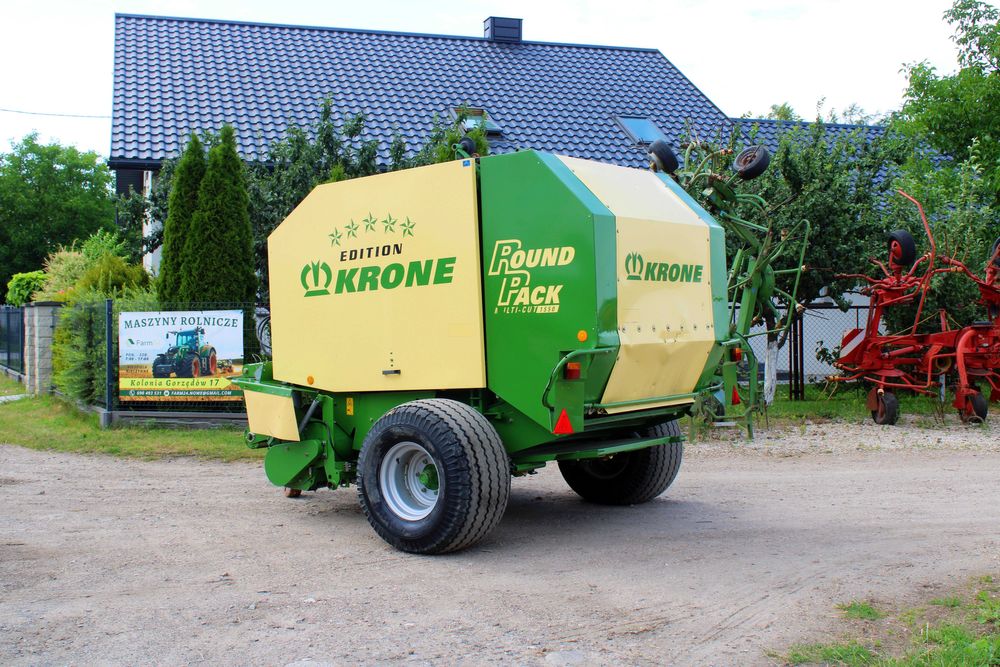 Prasa Rolująca KRONE Round Pack multi cut 1550 jak NOWA super STAN !!