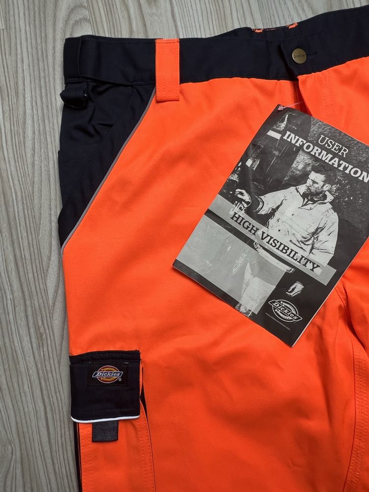 Spodnie robocze Dickies odblaskowe