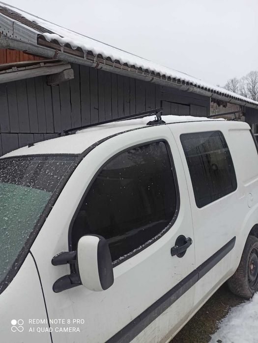 Стальные перекладины - GV4 штатное место Fiat Doblo.