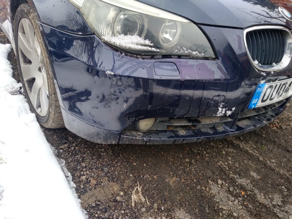 Zderzak przód BMW E60 ORIENTBLAU METALLIC 317/5 Prelci