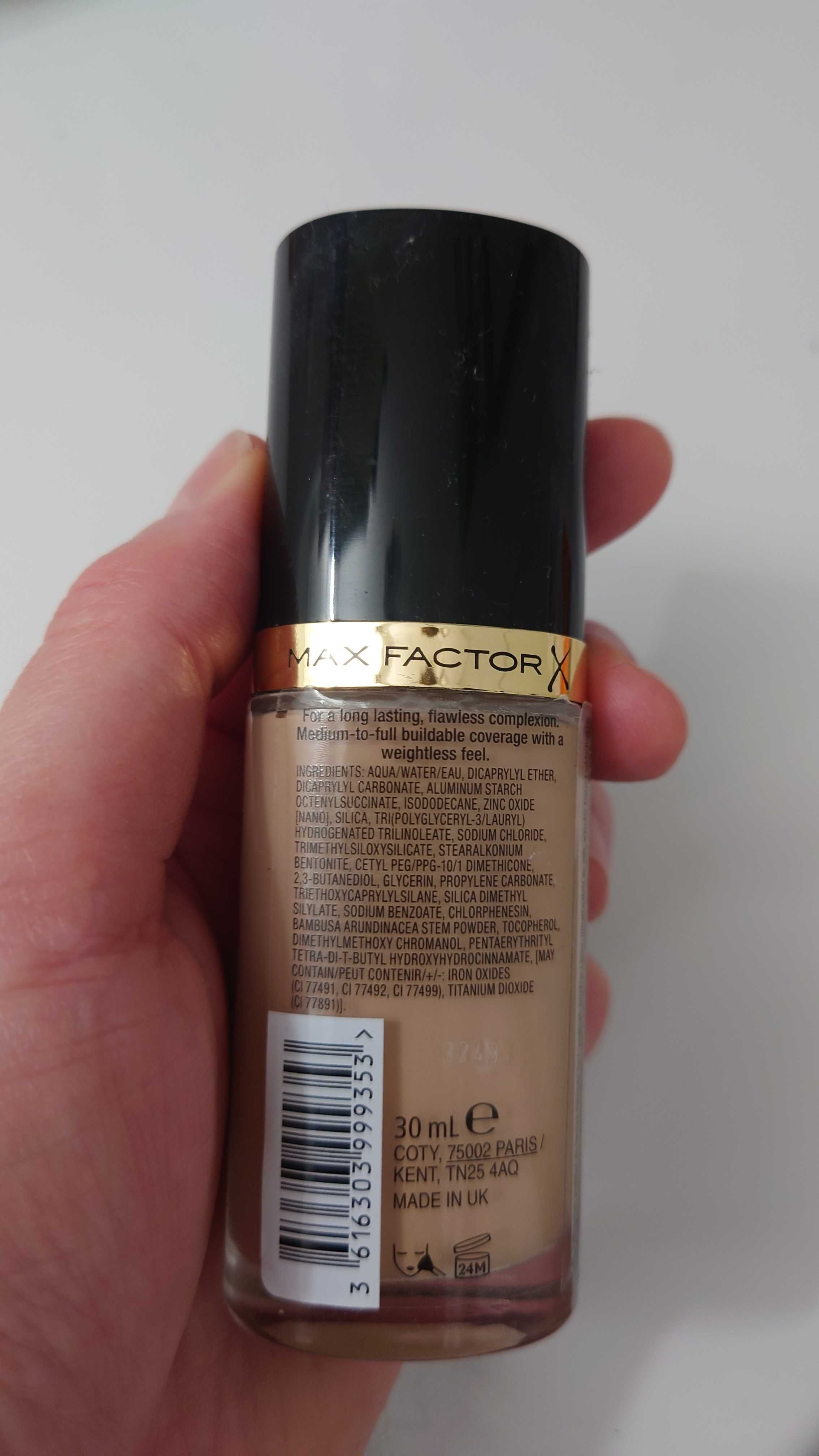 Podkład Max Factor Facefinity SPF20 N45 Warm Almond