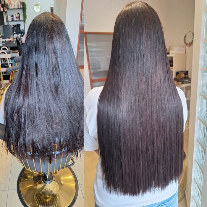 Keratyna Nanoplastia botox przedłużanie włosów Fryzjerstwo Nanoplastyk