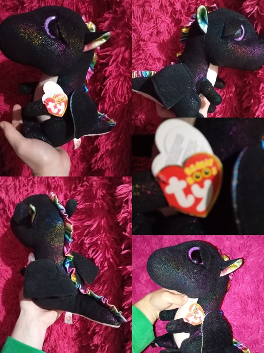 Глазастик дракон ty