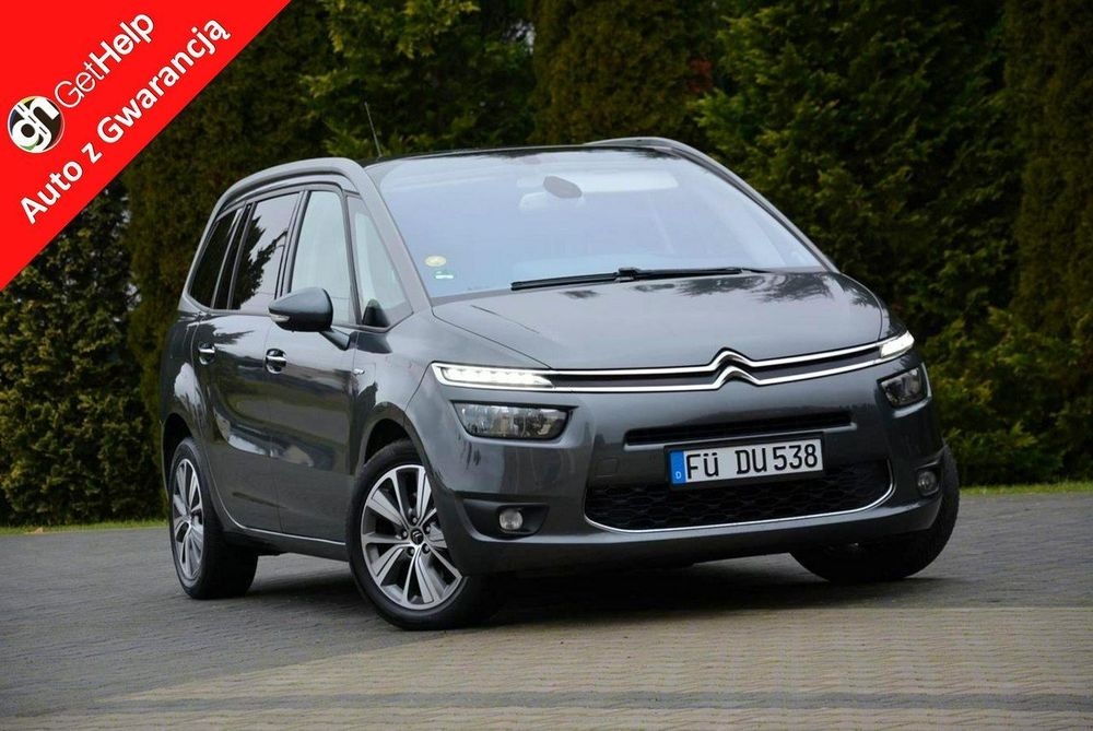 Citroën C4 Grand Picasso Exclusive Navi pół-skóry Kamera Ledy Masaże 2xParktronic ASO
