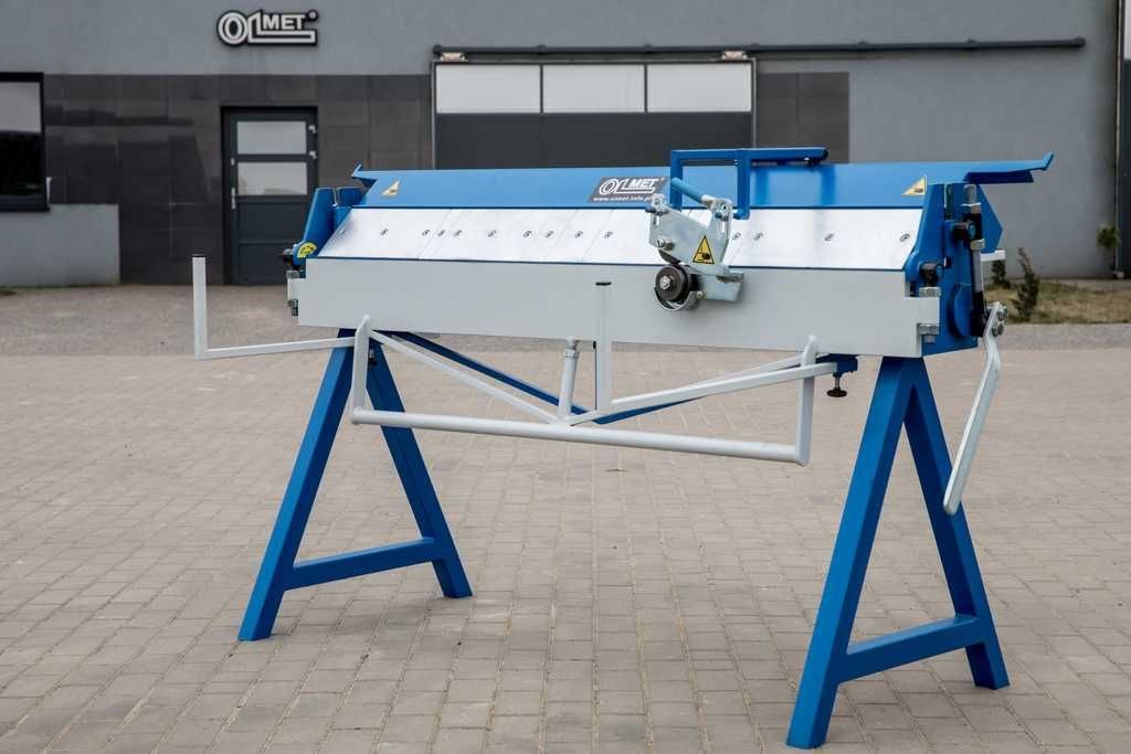 Zaginarka segmentowa Z20x1500 z nożem krążkowym+młotek+rysik+dogniatak
