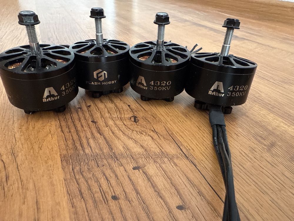 Двигун А4320 350KV для FPV FlashHobby мотор Arthur