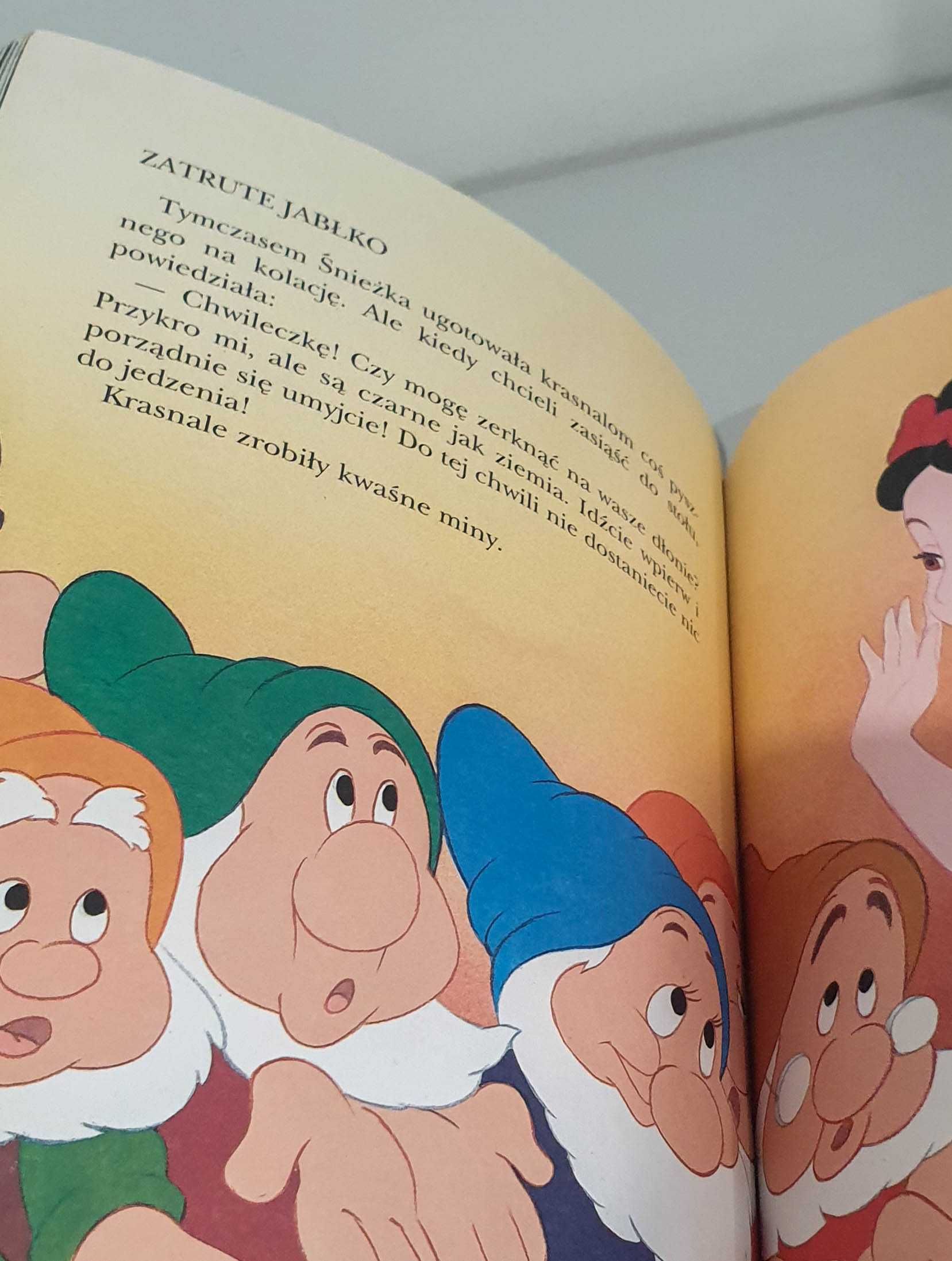 Książka Królewna Śnieżka i siedmiu krasnoludków wydanie z 1990