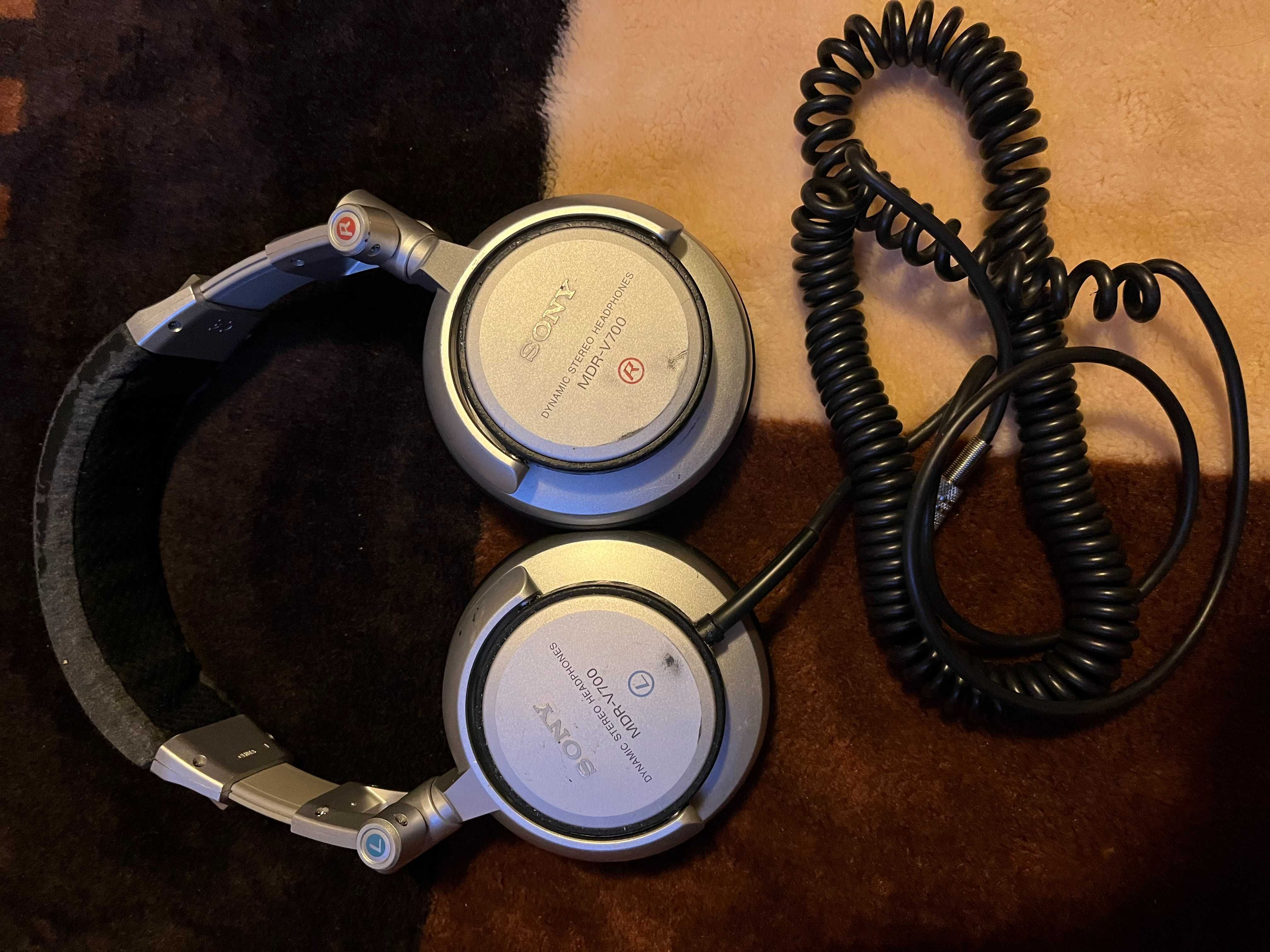 Słuchawki SONY MDR-V700DJ, oryginalne, stan bdb, unikat