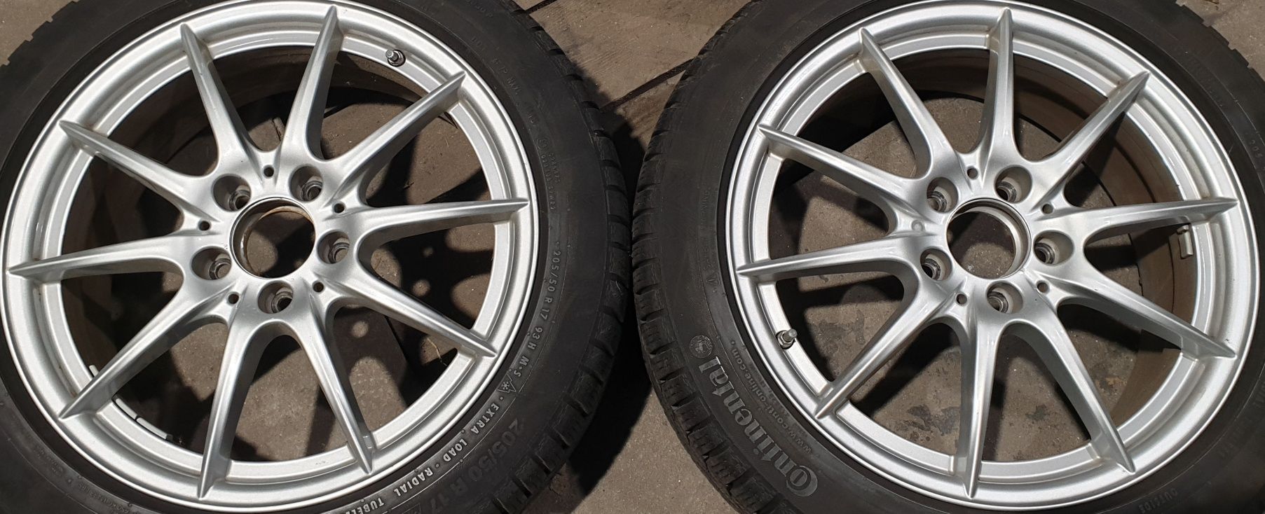Alufelgi Mercedes 17 5x112 6.5J ET 49 Felgi A B C W246 W169 Oryginalne
