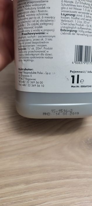 Środek nadający połysk powierzchniom z klinkieru i kamienia nat. Knauf