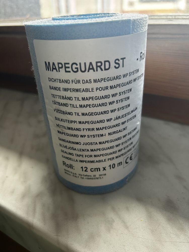 Taśma uszczelniająca do łazienki Mapei mapeguard ST 12cm/10m