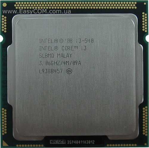 Процессор i3 540 3,06 Ггц