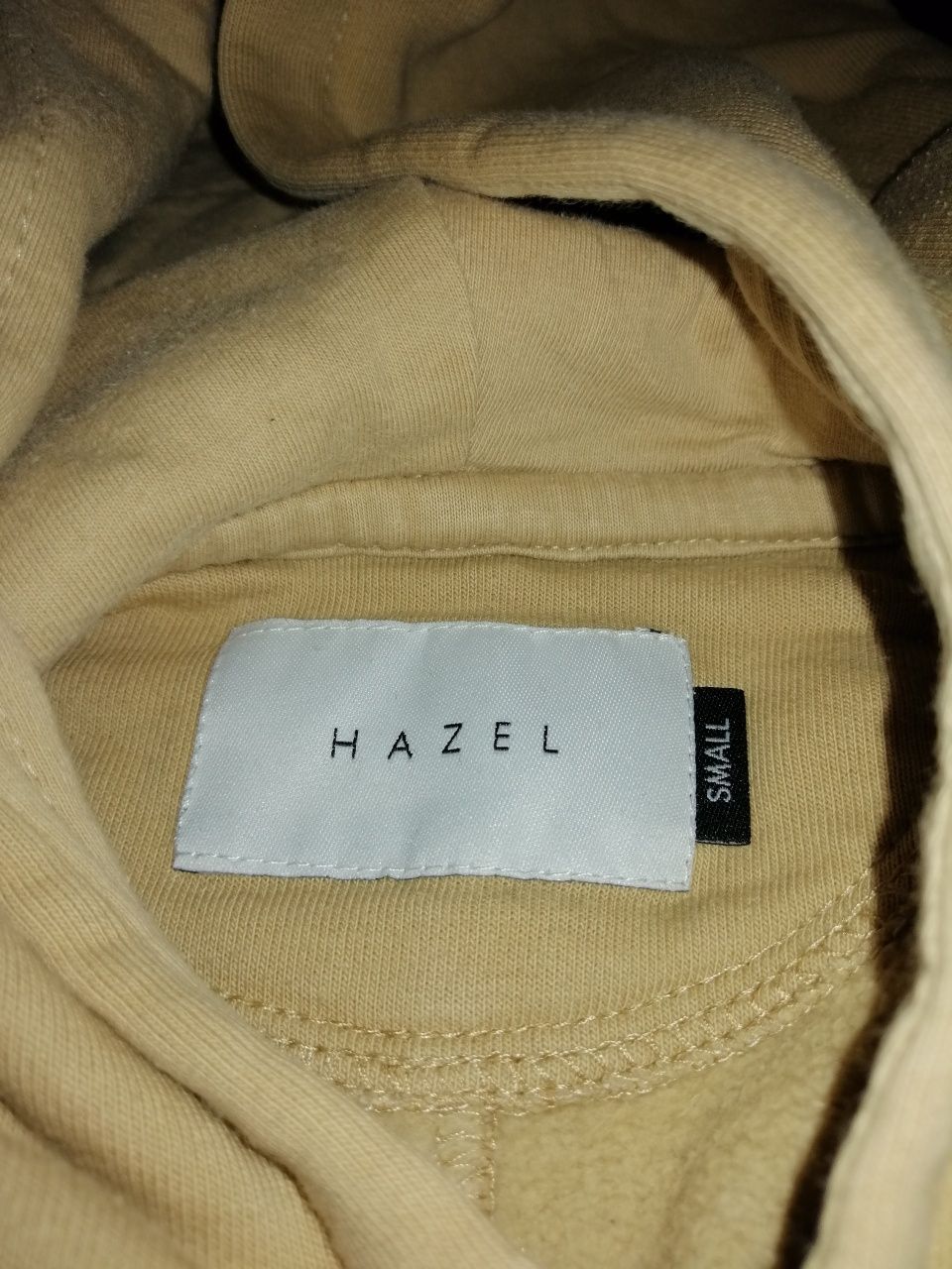 Bluza kangurek HAZEL beżowa rozmiar SMALL