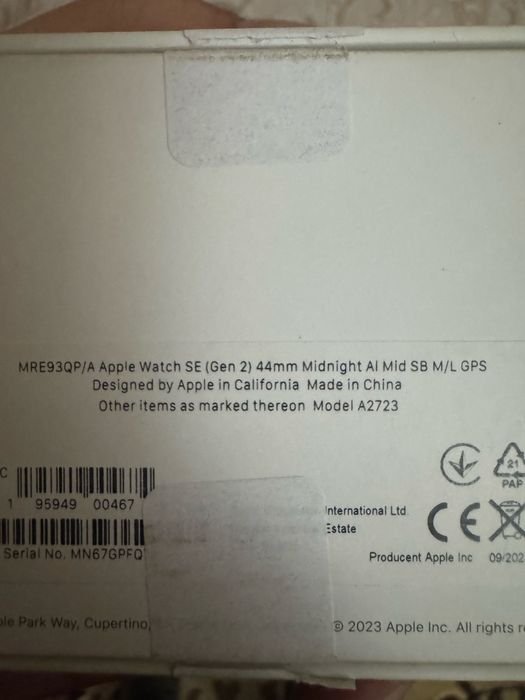 apple watch SE 2023 44mm
