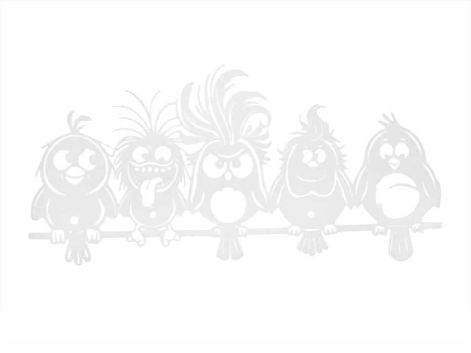 Dekoracja ścienna Szalone Ptaki na gałęzi / Wall Art Nowoczesna Ozdoba