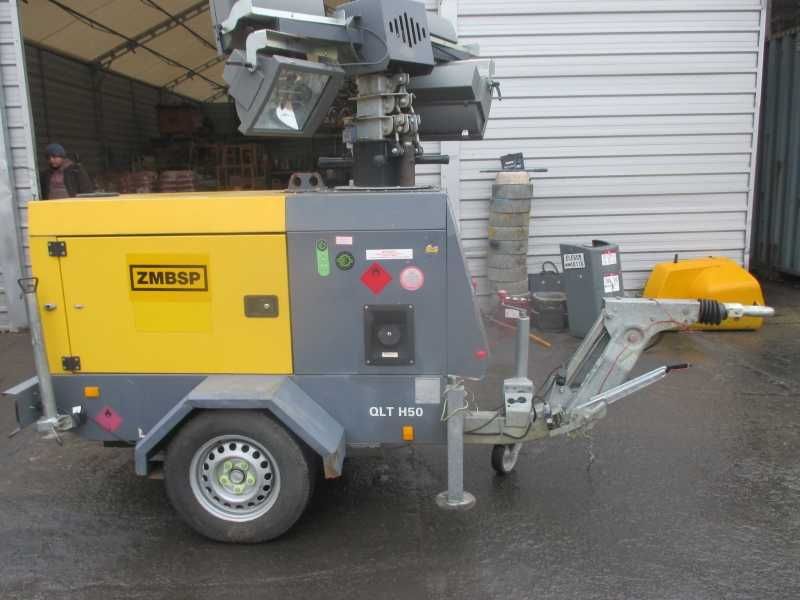 Maszt oświetleniowy agregat Atlas Copco QLT H50 2016r