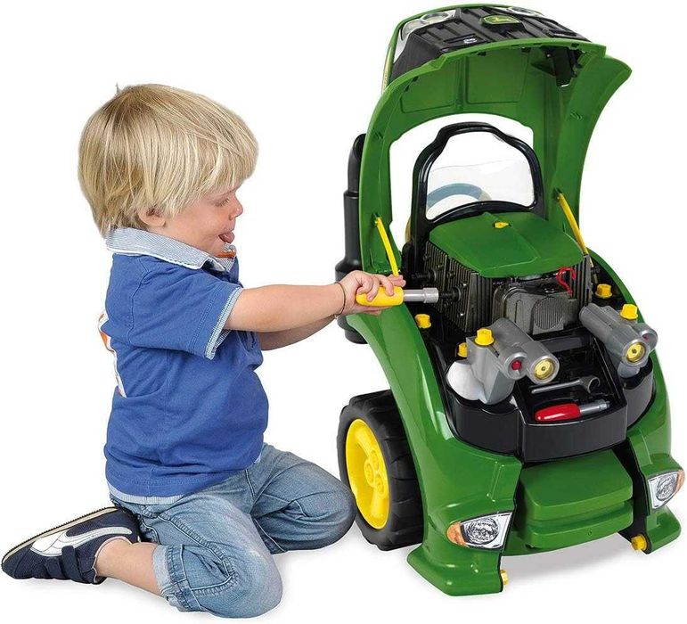 Traktor John Deere, narzedzia Bosch, Warsztat mechanika Klein 3916