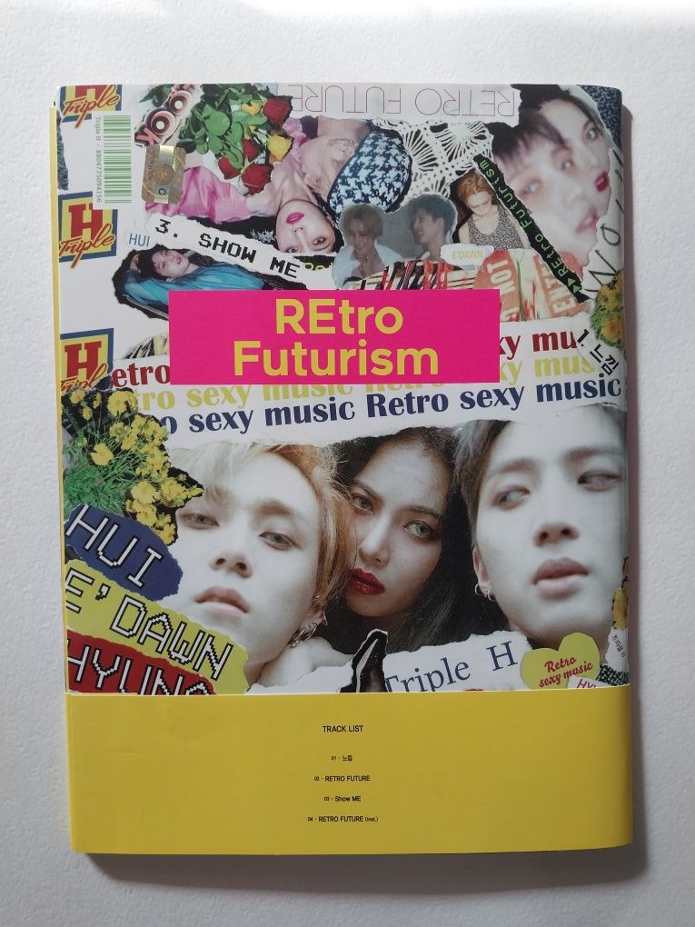 Альбом Triple H - Retro Futurism, к-поп, HyunA E'Dawn Hui