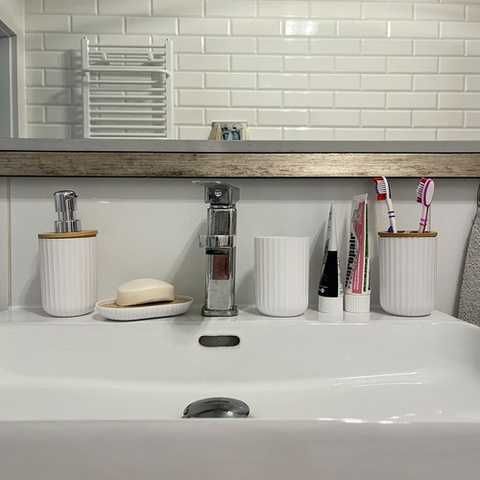 Набор аксессуаров для ванной комнаты 6в1,набор  для ванной комнати