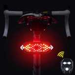 Piscas LED impermeável bicicleta trotinete bat.750mAh usb c/comando