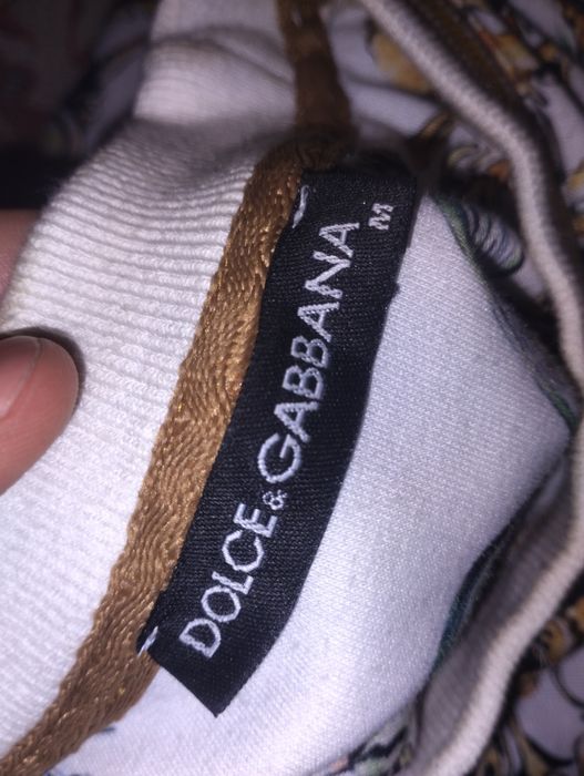 Кофта D&G оригинальная белая