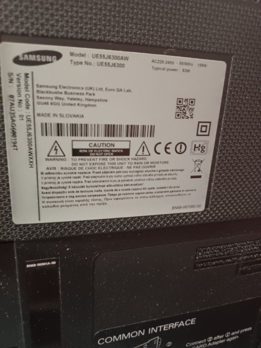 55" Samsung Smart TV J6300 z zakrzywionym ekranem Seria 6KomisMadej Sc