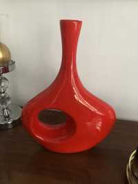 Czerwony wazon duży 35 cm