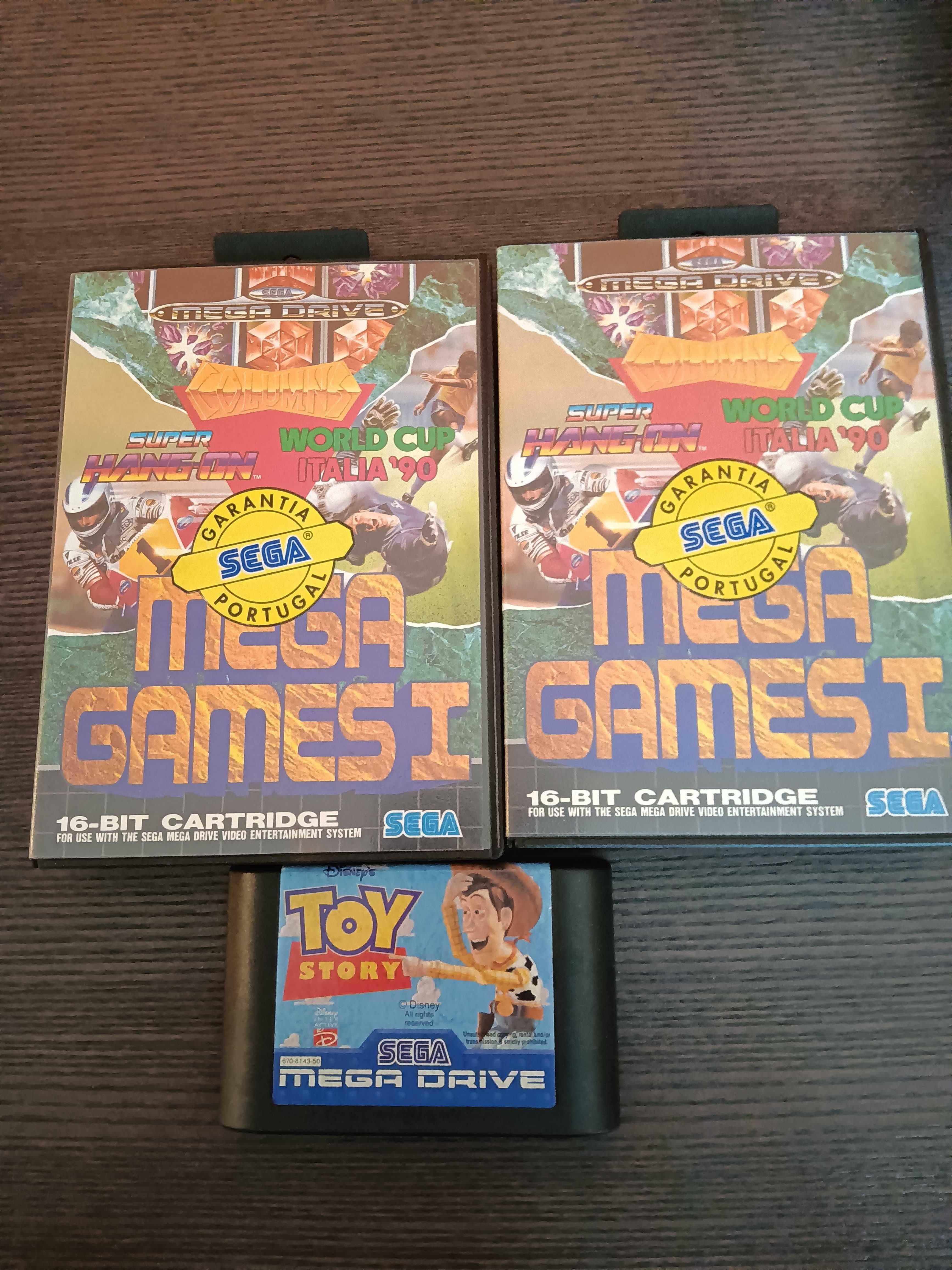 Jogo Mega Drive Mega Games I e jogo Mega Drive You Story