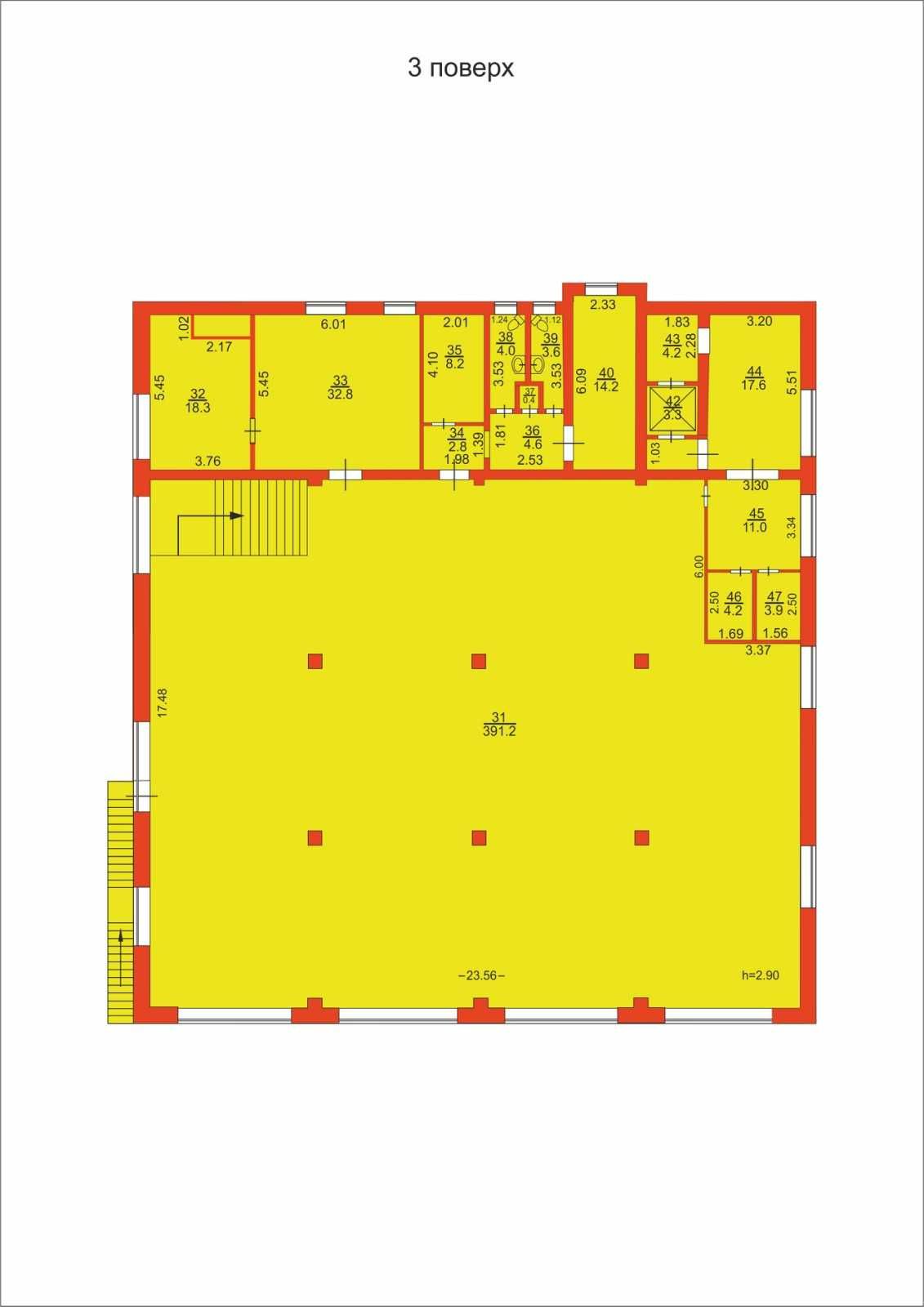 Продаж  ЦУМ м.Здолбунів 701кв.м-240 у.о/кв.м