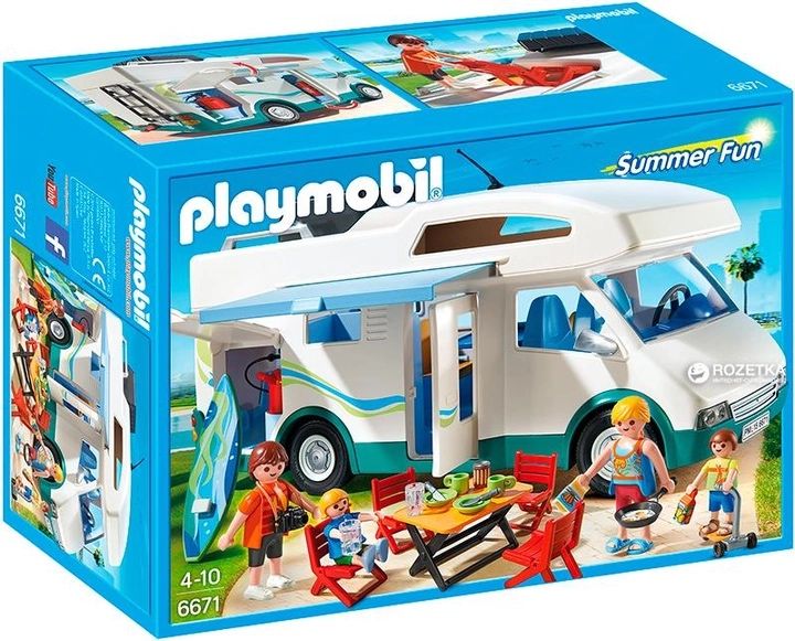 Конструктор Playmobil Сімейний автомобіль-будинок на колесах