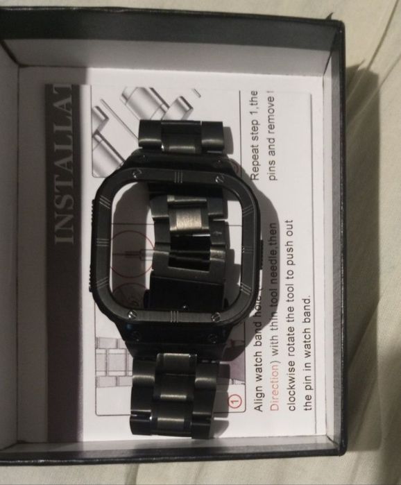 Браслет металлический Deczone на smart watch band.