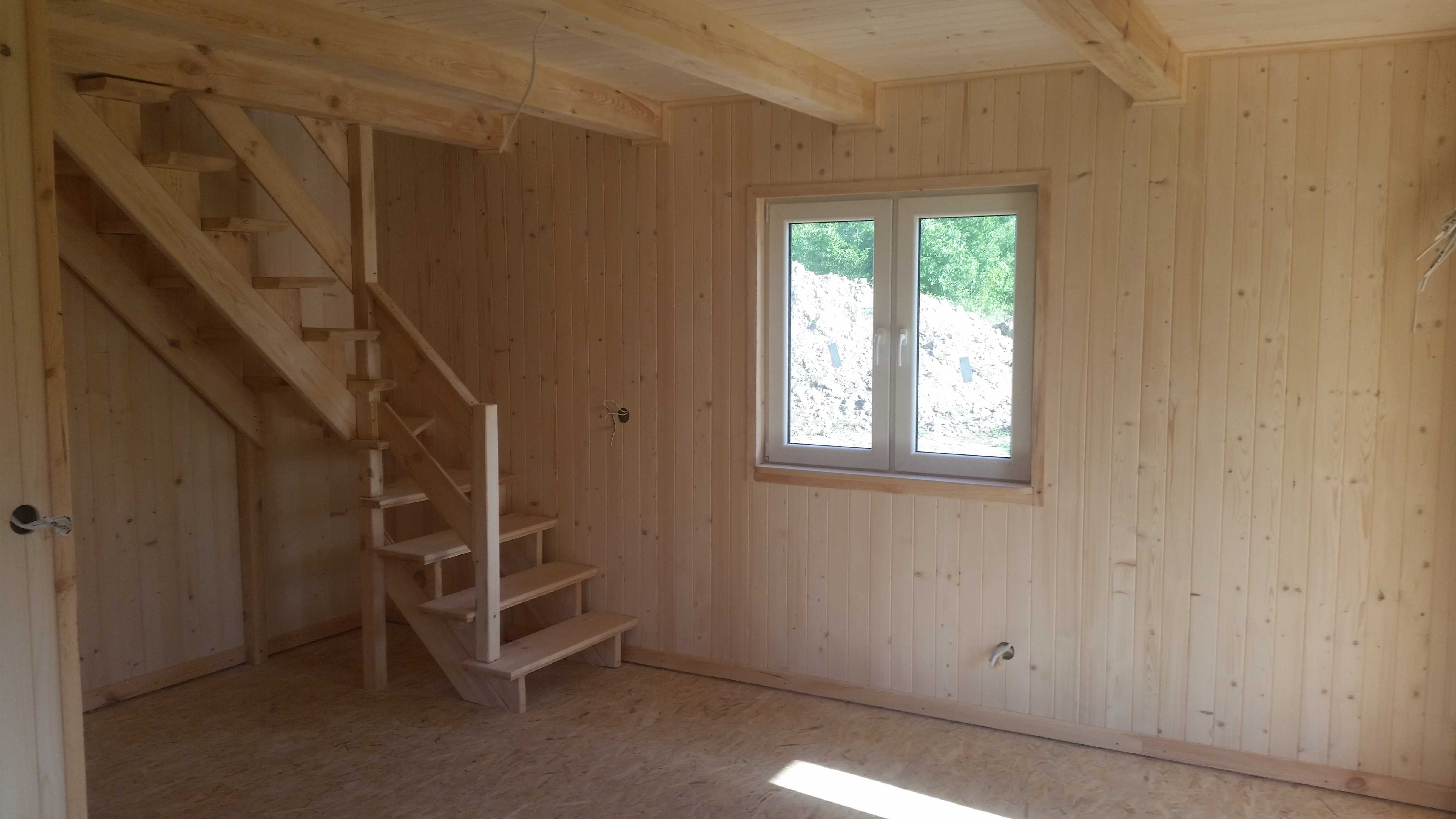 Domek letniskowy drewniany 5m x 5m plus 2m taras