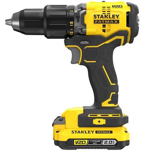 Wiertarko-wkrętarka bezszczotkowa udar STANLEY SFMCD715D2K-QW 2x2Ah
