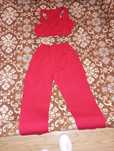 conjunto calça e top