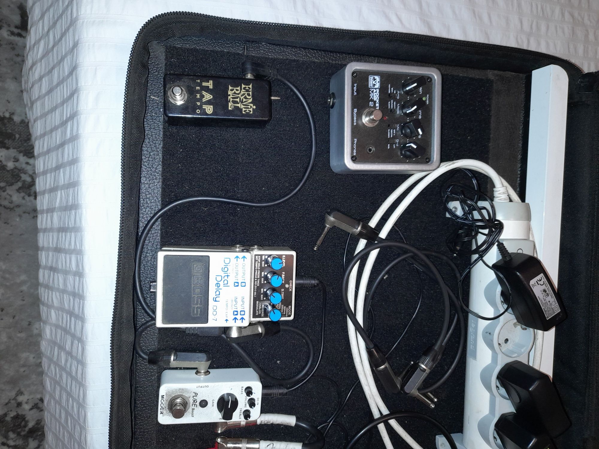 Pedais guitarra Boss,Ibanez,MXR,Mooer,ERNIE BALL,Palmer,Line6,Gator