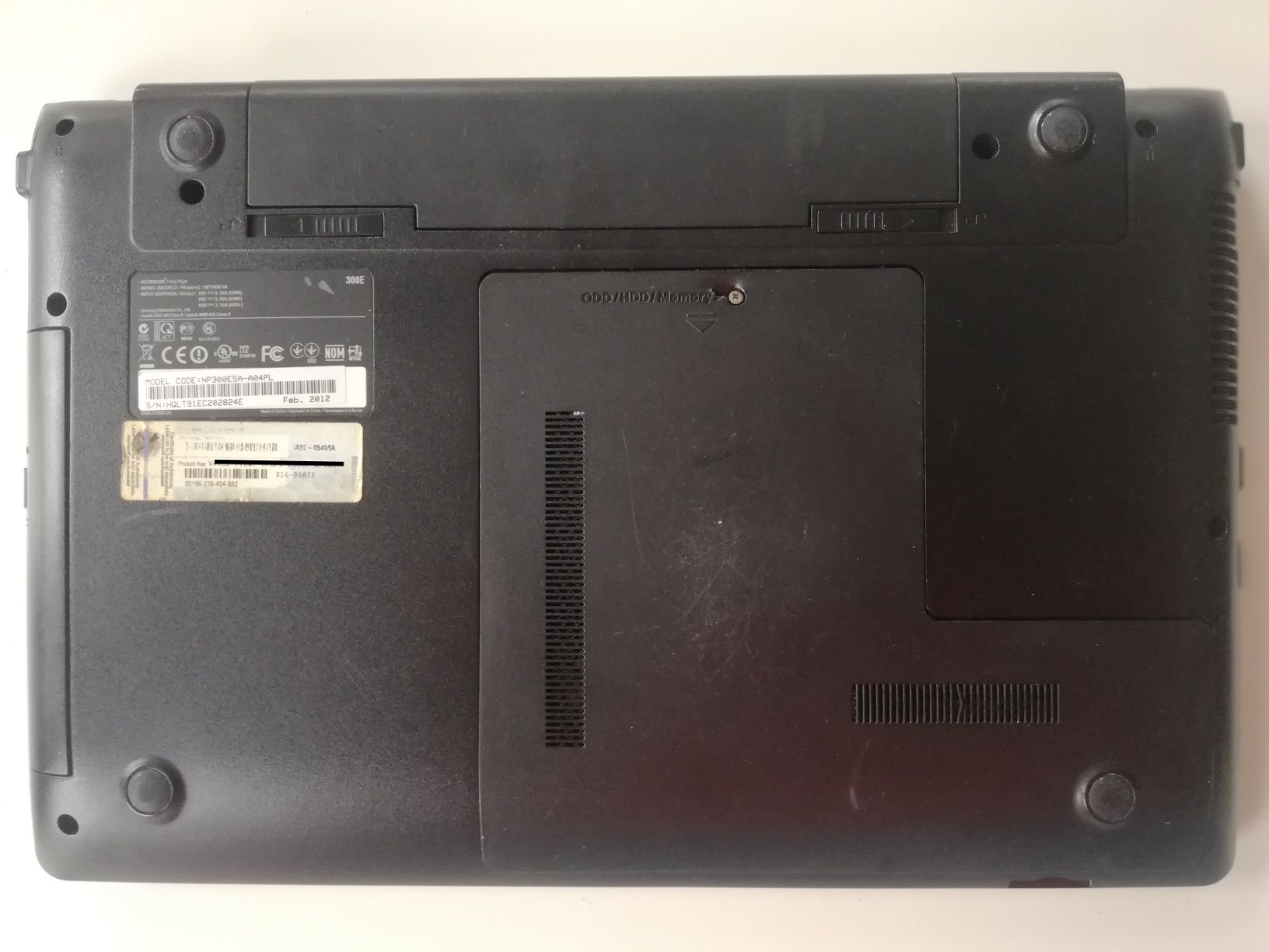 Laptop samsung np300