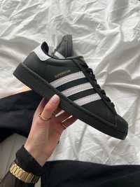 Adidas Superstar Black White  36 - 44